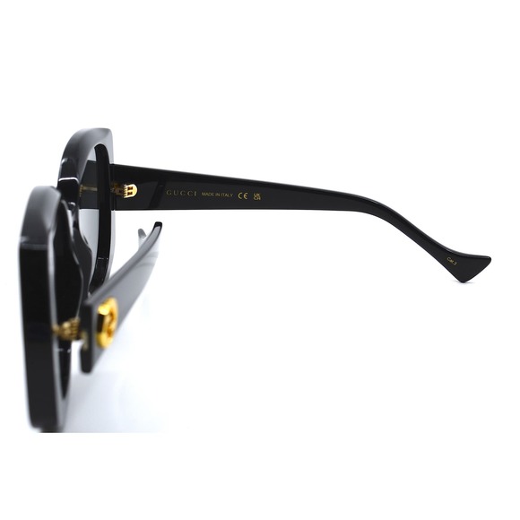 GUCCI GG1257S 001 BLACK GREY WOMEN'S AUTHENTIC SUNGLASSES - Picture 7 of 9